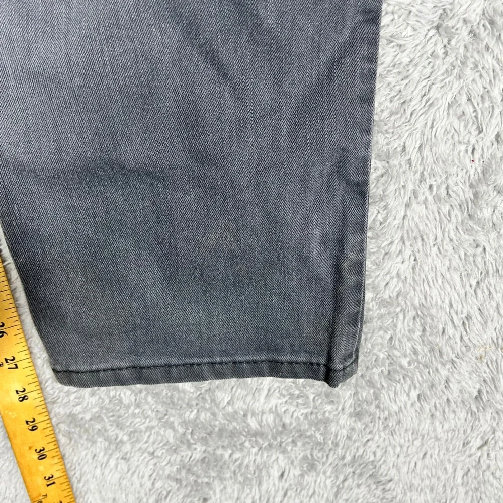 Levis 541 Athletic Taper Gray Jeans Mens 40x28 WaterLess Stretch Denim